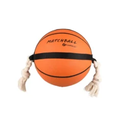 Flamingo Matchball Bola de Basquetebol com Corda para cães