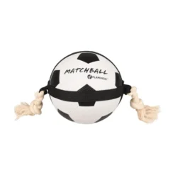 Flamingo Matchball Bola de Futebol com corda para cães