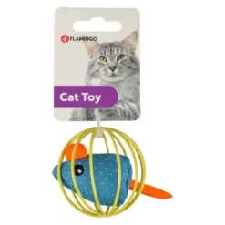 Flamingo Rio Bola com rato para gatos
