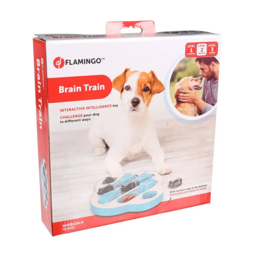 Flamingo Sherlock Clyde Brinquedo Interativo para cães
