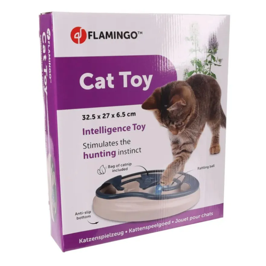 Flamingo Shilo Brinquedo de Inteligência para gatos
