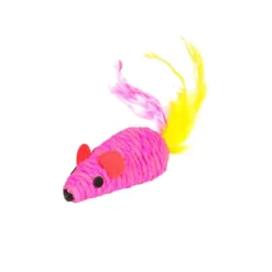 Flamingo Shuka Rato com penas para gatos