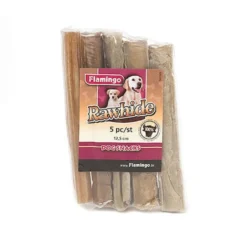 Flamingo snacks dentais Rawhide para cães