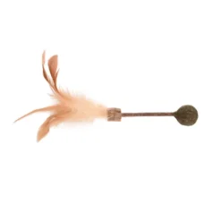Flamingo Sticks de Madeira com Bola Matatabi para gatos