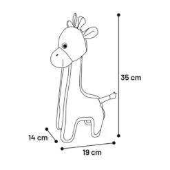 Flamingo Strong Stuff Girafa de Peluche para cães