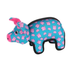 Flamingo Strong Stuff Porco de peluche para cães