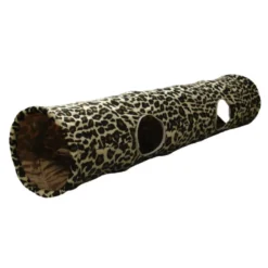 Flamingo Túnel Estampado Leopardo para gatos