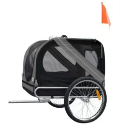 Flamingo Transportador com Reboque de bicicleta para cães