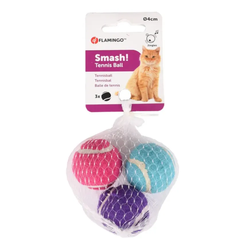 Flamingo Winta Bola de ténis para gatos