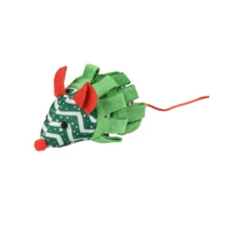 Flamingo Xmas Flip Rato Brinquedo para gatos