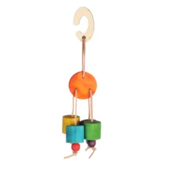 Flamingo Yalu Mistura Brinquedo Suspenso para roedores