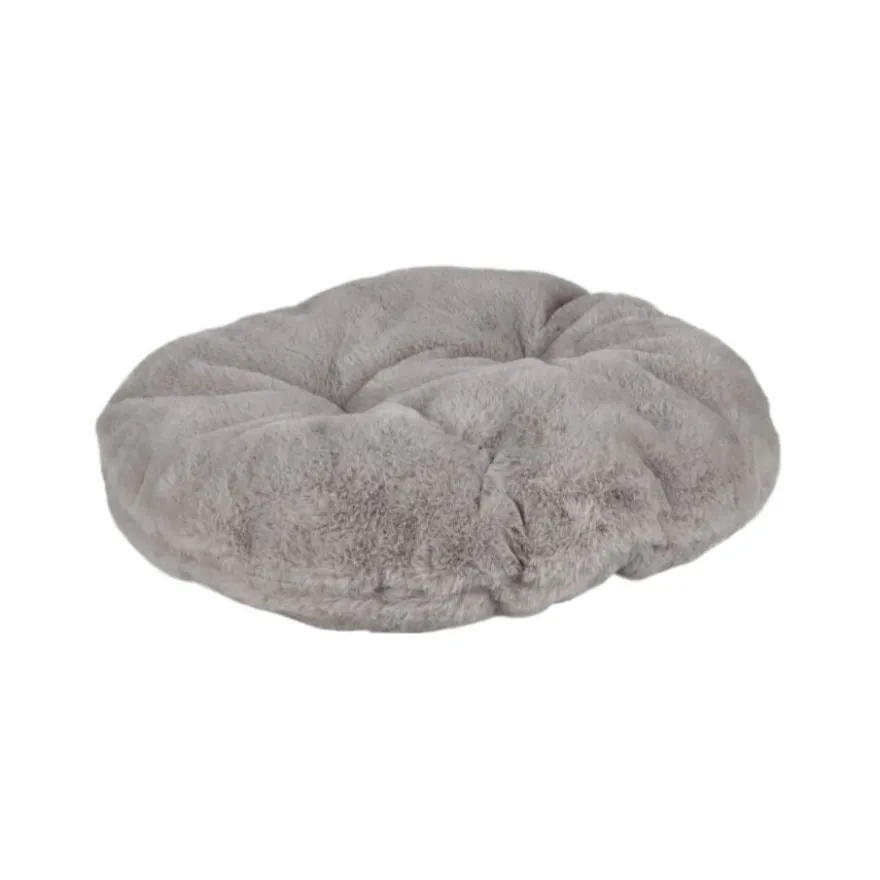 Flamingo Zinzi Redonda Cinzenta cama alcofa para cães