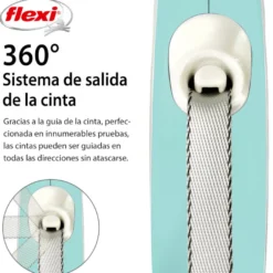 Flexi New Comfort Trela extensível azul para cães