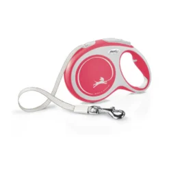 Flexi New Comfort Trela extensível vermelha para cães