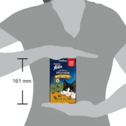 Félix Snacks Naturally Delicious de Frango para Gatos