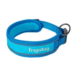 Freedog Cool Pro Tech Coleira Azul para cães