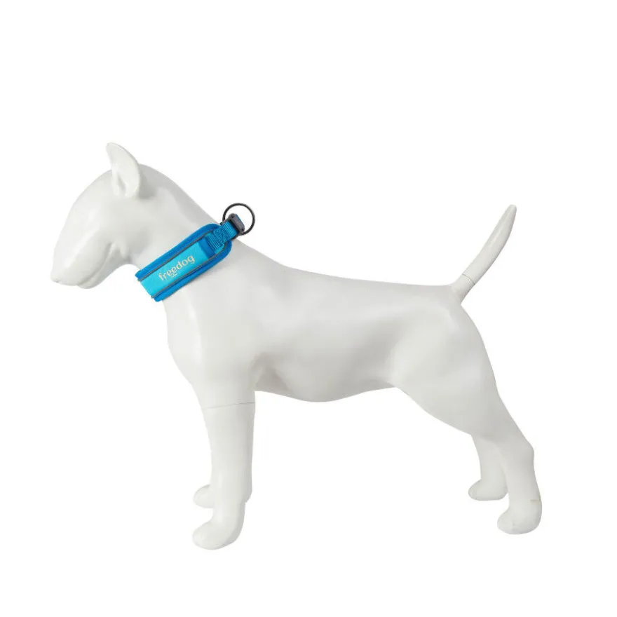 Freedog Cool Pro Tech Coleira Azul para cães