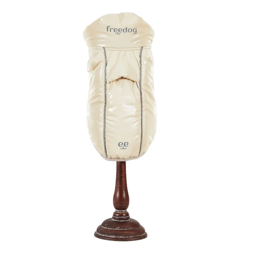 Freedog Winterhug Capa de Chuva bege para cães