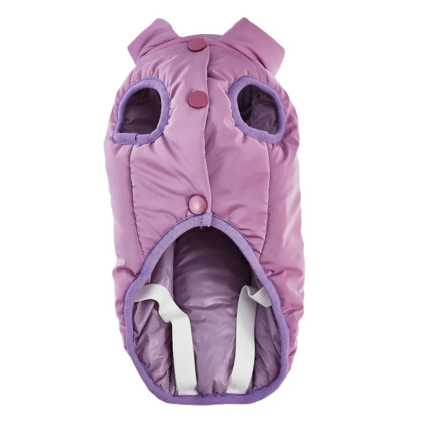 Freedog Winterhug Capa de Chuva roxa para cães