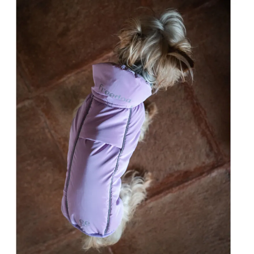 Freedog Winterhug Capa de Chuva roxa para cães