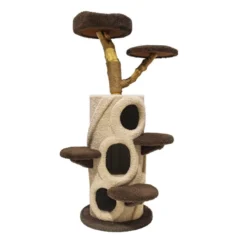Freedog Zenpear Limb Arranhador Bege e Castanho para gatos