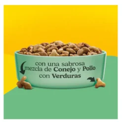 Friskies Coelho e Frango ração para gatos