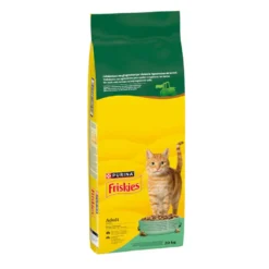 Friskies Coelho e Frango ração para gatos