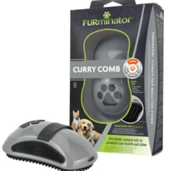 Furminator Curry Comb Escova para animais de estimação