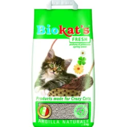 GimPet Biokat’s Fresh areia de aglomeração para gatos