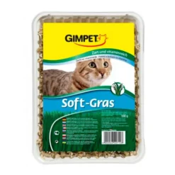 GimPet Soft Grass Erva Gateira em tabuleiro para gatos