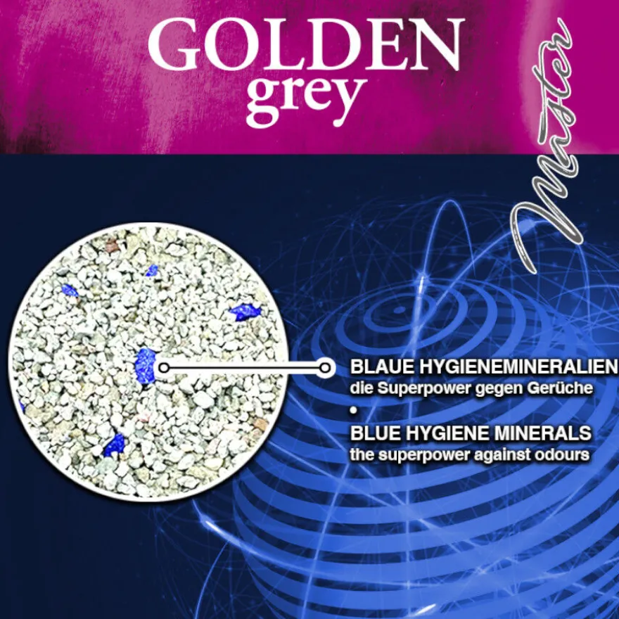 Golden Grey Master Areia Aglomerante para gatos