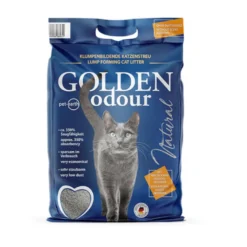 Golden Odour Areia Aglomerante Absorve Odores para gatos