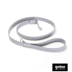 Gotoo Coleira Biothane cinzenta para cães