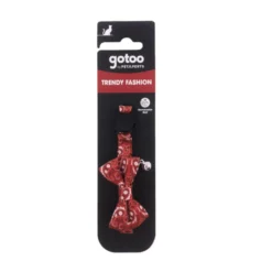 Gotoo Coleira com guizo vermelha para gatos