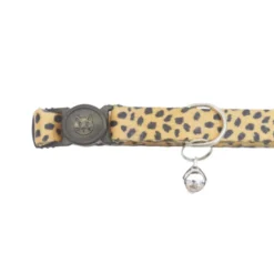Gotoo Coleira nylon castanha para gatos