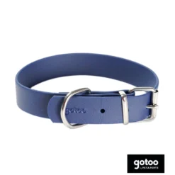 Gotoo Coleira vegan azul para gatos