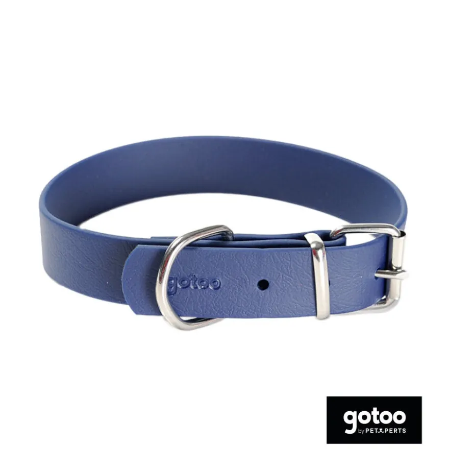 Gotoo Coleira vegan azul para gatos
