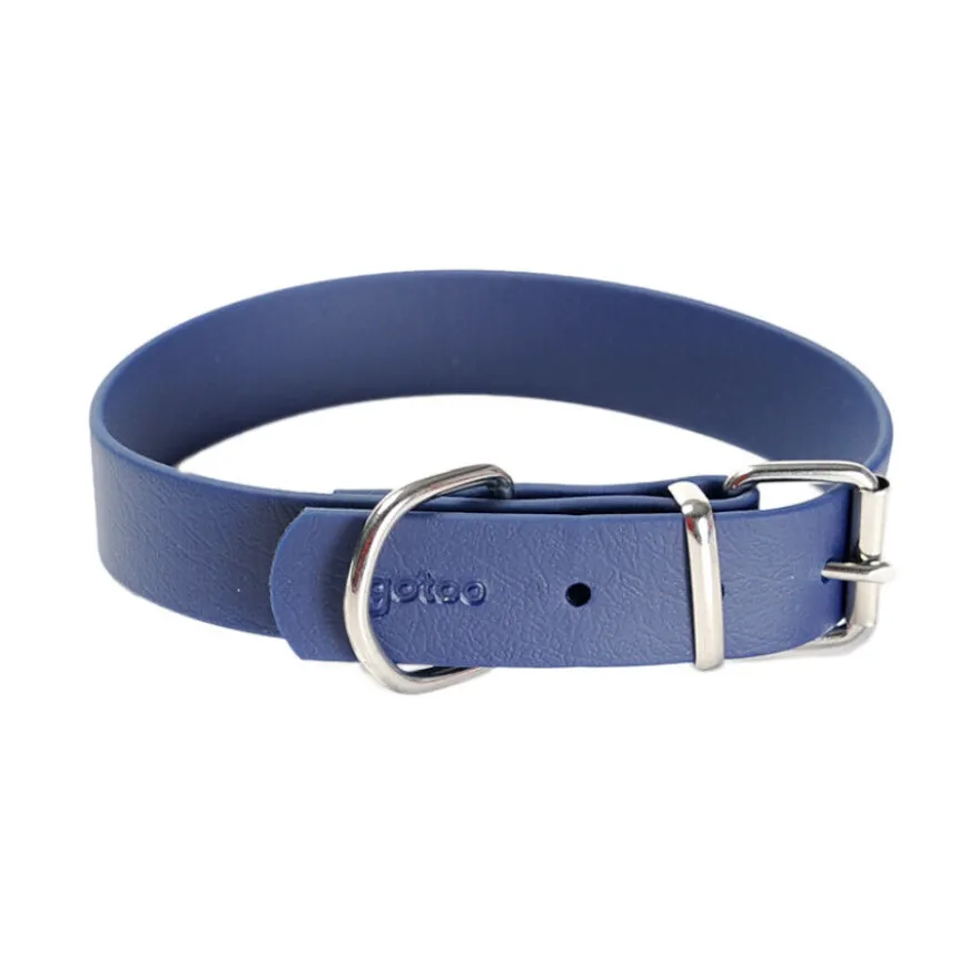 Gotoo Coleira vegan azul para gatos