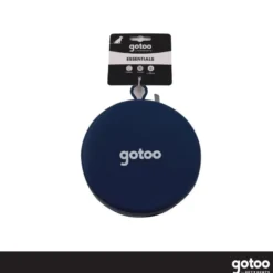 Gotoo Comedouro Portátil Duplo em Silicone Azul para cães
