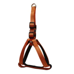 Gotoo Peitoral nylon laranja reflexivo para cães