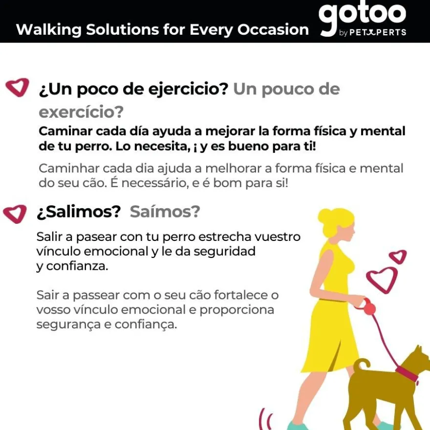 Gotoo Peitoral verde de nylon para cães
