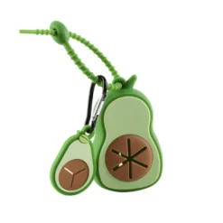 Gotoo Porta-sacos de silicone avocado para cães