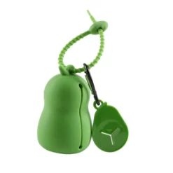 Gotoo Porta-sacos de silicone avocado para cães