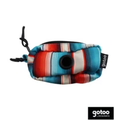 Gotoo Porta sacos estampado colorido para cães