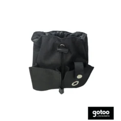 Gotoo Porta snacks preta para cães