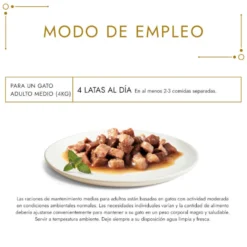 Gourmet Gold Alimento húmido de frango e fígado para gatos