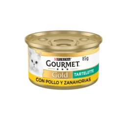 Gourmet Gold Alimento húmido de frango em lata para gatos