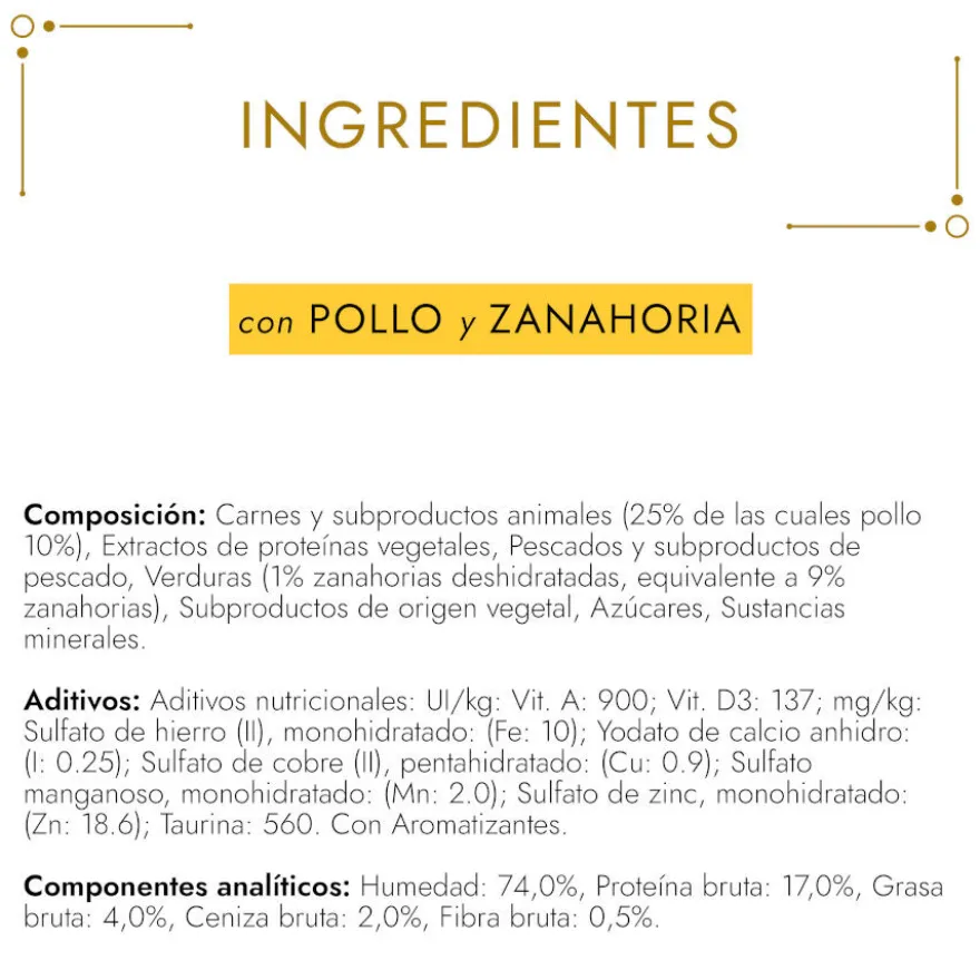 Gourmet Gold Alimento húmido de frango em lata para gatos