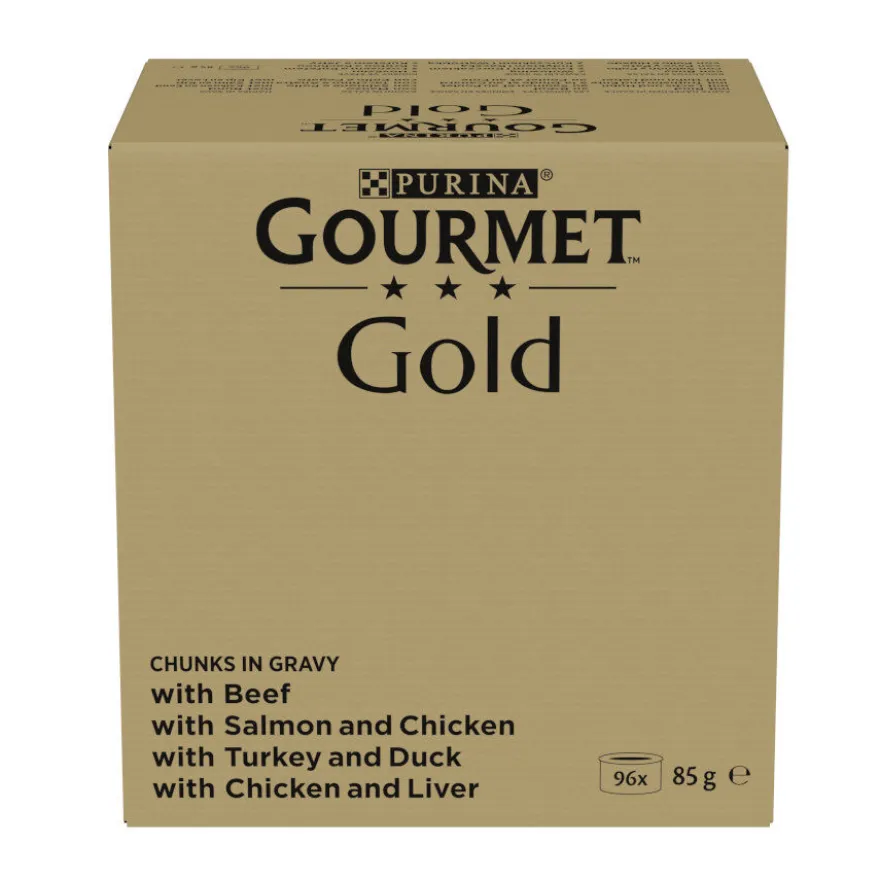 Gourmet Gold Biscoitos em molho latas para gatos