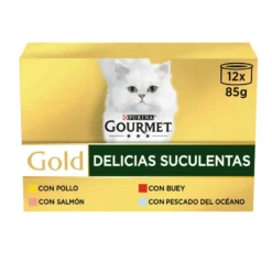 Gourmet Gold Delicias Suculentas Multipack de Paté Mistos para gatos